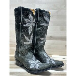 Old Gringo 6B Gemma Embroidered Floral Western Cowgirl Womens Dress Boots Rodeo
